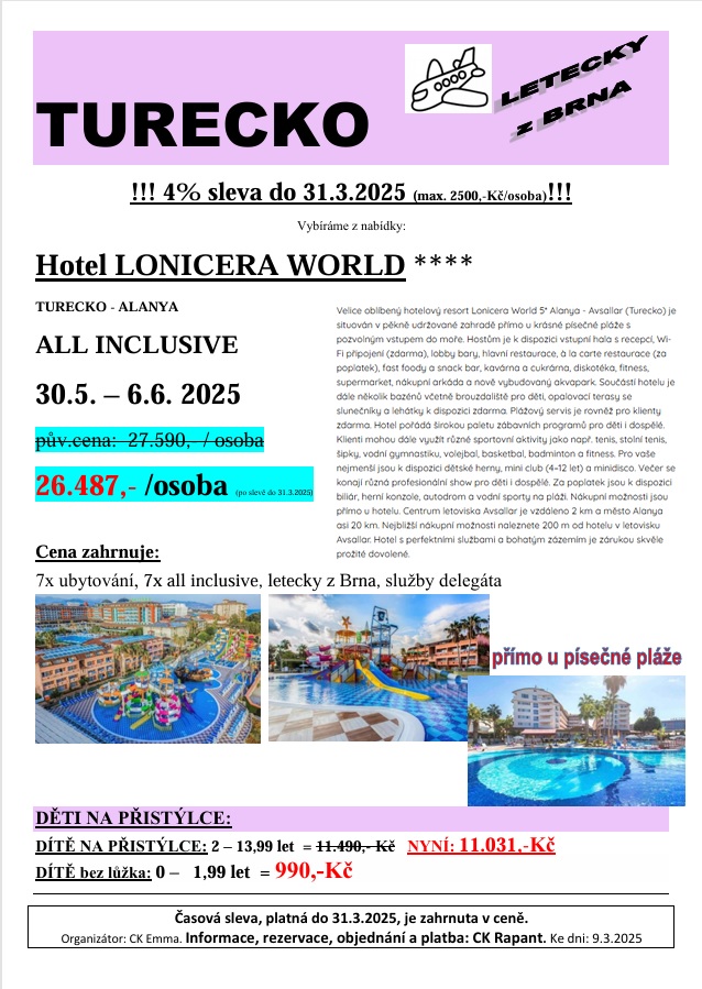 TURECKO - LONICERA WORLD
